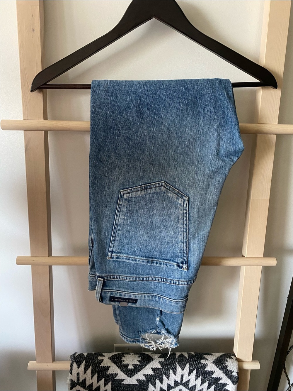 Citizens Of Humanity Olivia High Rise Slim Ankle Distressed Jeans, Size 31